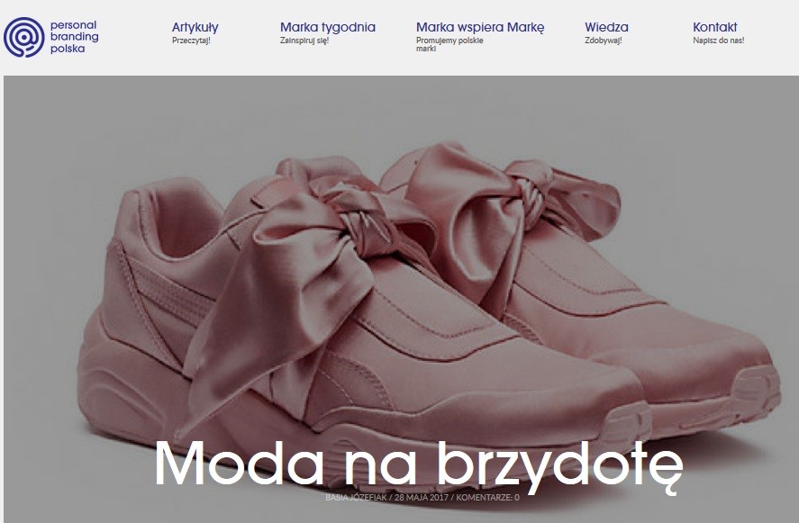 Moda na brzydotę